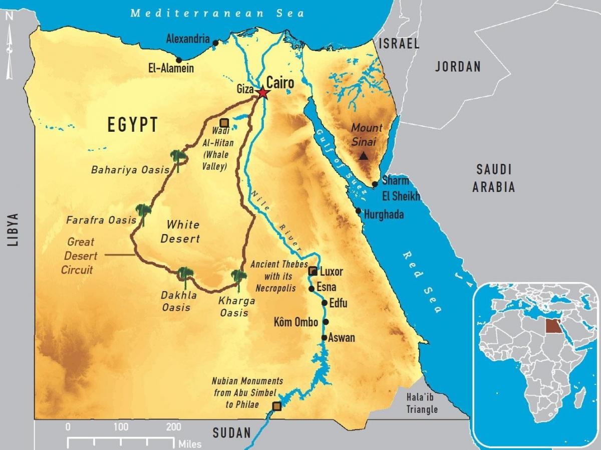 قاهره نقشه جهان