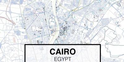 نقشه از قاهره dwg