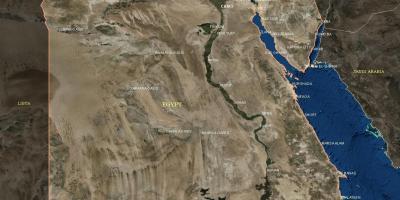 نقشه ماهواره قاهره