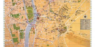 قاهره جاذبه های توریستی نقشه