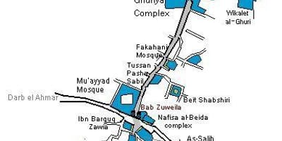 خان ال خلیلی بازار نقشه